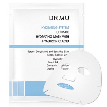 DR.WU 玻尿酸保濕微導面膜 8PCS 盒裝 (效期 : 2020/03)