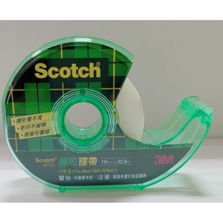 3M 810D 19mm * 32.9 m 隱形膠帶 ( 附輕便膠台 ) Scotch