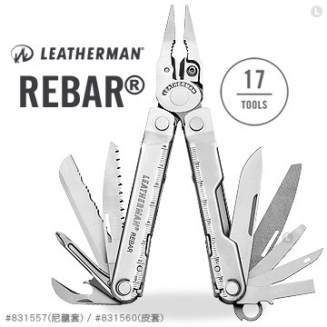 【EMS軍】Leatherman Rebar 工具鉗-(公司貨)#831557(尼龍套)