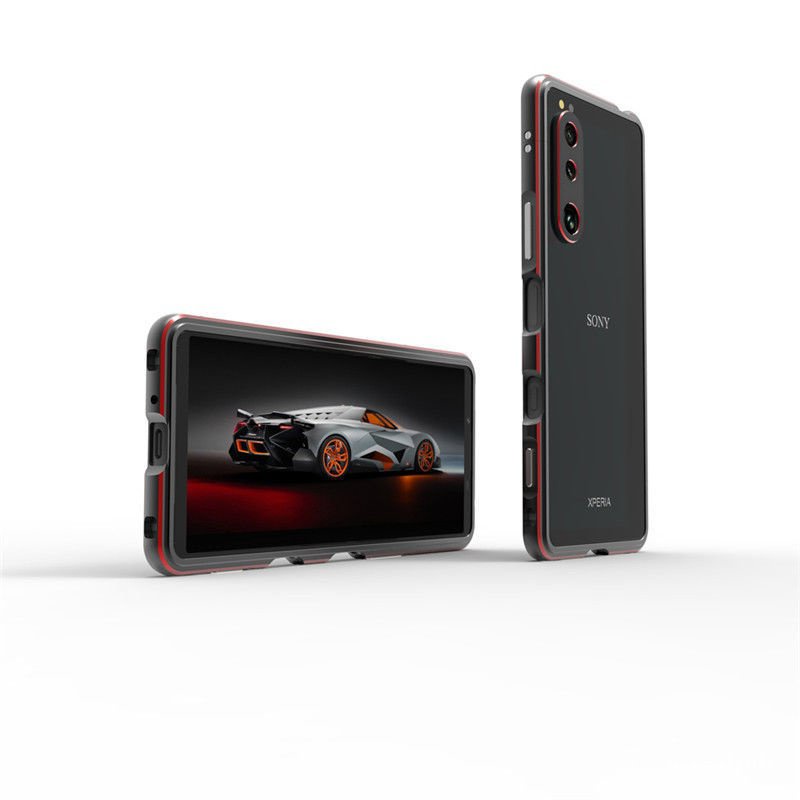 【新春熱銷】Sony索尼Xperia 5 III手機殻金屬邊框保護殻男新款手機套防摔全包