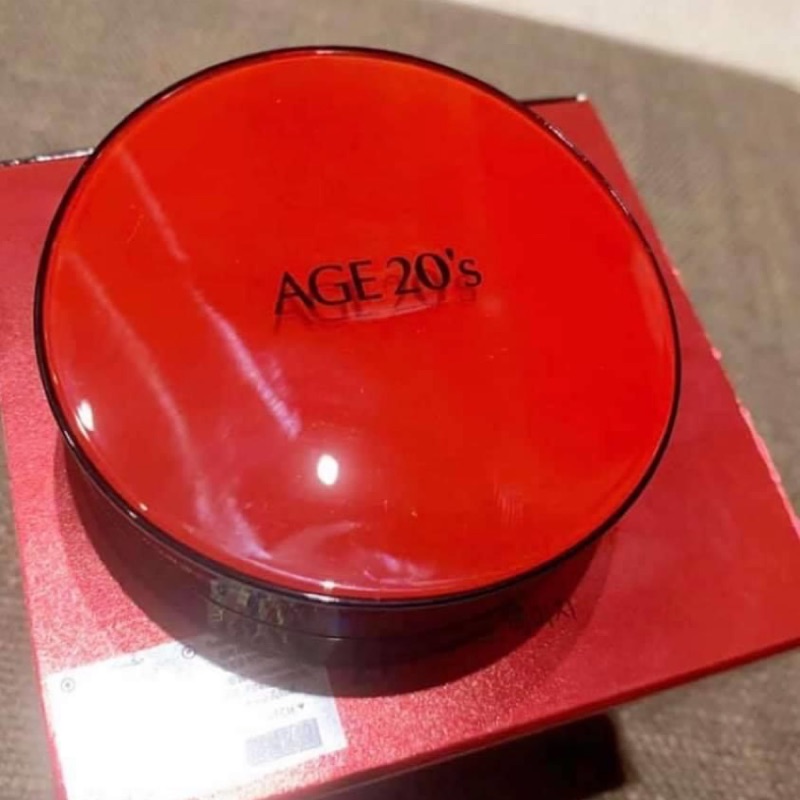 AGE 20's愛敬限量摩登紅強力遮瑕精華粉餅 替換蕊已過期
