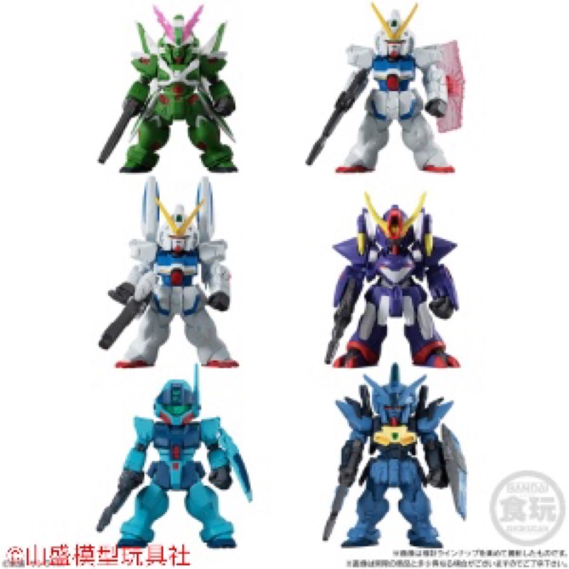 Bandai 盒玩 Fw Gundam Converge 第19彈 全6種 一中盒10入 蝦皮購物