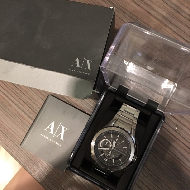 AX男錶 買來老公帶沒幾次 降價出售
