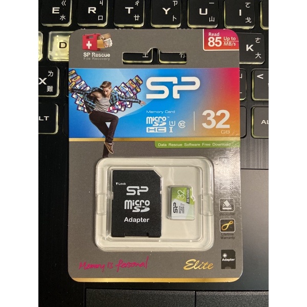 SP廣穎 microSDHC記憶卡 32GB 記憶卡+轉卡