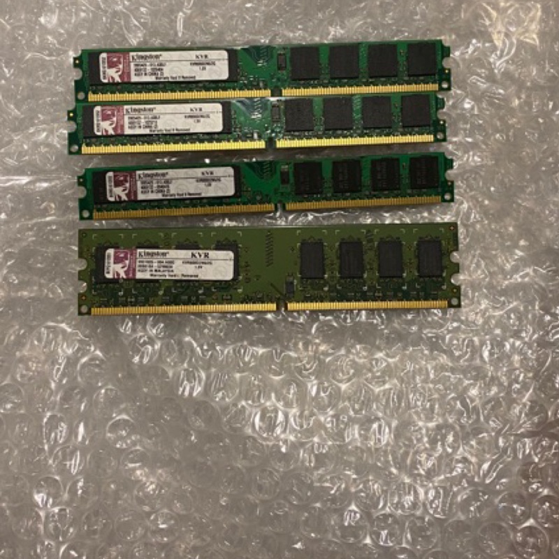 電腦用 金士頓 創見 記憶體 桌上型 終身保固 未拆 二手皆有DDR2 800 2G KVR800D2N6非 筆電用