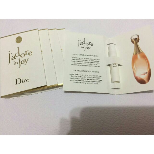 全新迪奧專櫃正品 Dior jadore in joy 愉悅淡香水 針管攜帶型