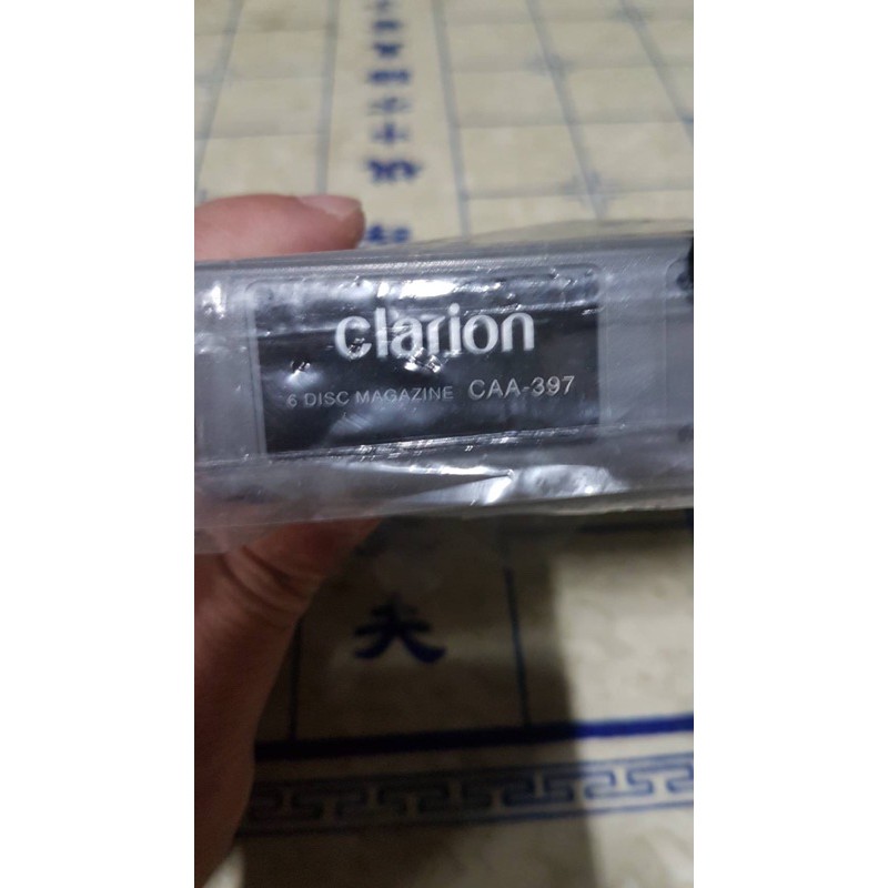 clarion  歌樂 caa397 6片cd 換片箱卡匣（購買本賣場CD換片箱加購價$500）