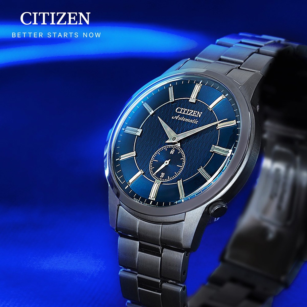 １２期分期【高雄時光鐘錶】CITIZEN 星辰 錶 NK5009-69N 小秒針紳士 機械錶 男錶 手錶商務錶 紳士錶