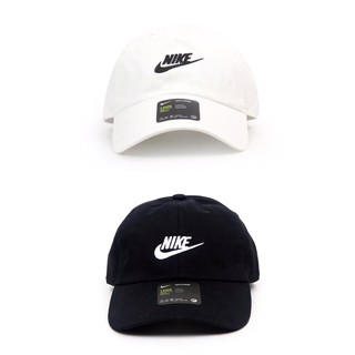 Nike H86 CAP 運動休閒老帽 經典 刺繡logo 黑913011010 白 913011100