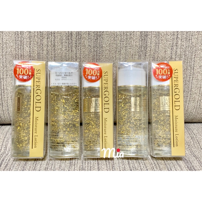 SUPER GOLD 日本製金箔保濕化妝水120ml