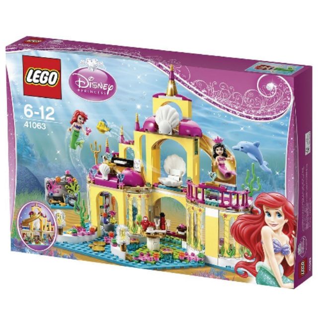 樂高 lego 41063 Disney Princess 小美人魚的海底宮殿 美人魚 全新 現貨 lego41063