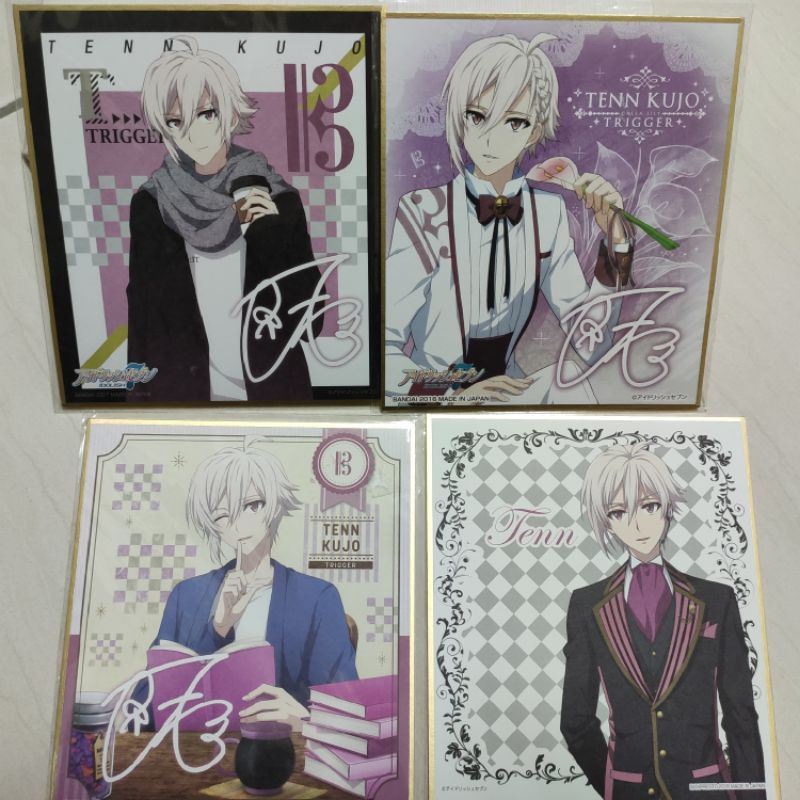 IDOLiSH7 TRIGGER Re:vale 偶像星願 色紙 九条天 八乙女樂 七瀨陸 逢坂壯五 百 二週年 私服