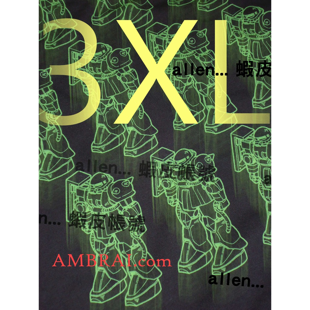 【AMBRAI.com】　UNIQLO x GUNDAM 鋼彈 40週年 聯名 吉翁公國 薩克 短袖 短T Tee UT