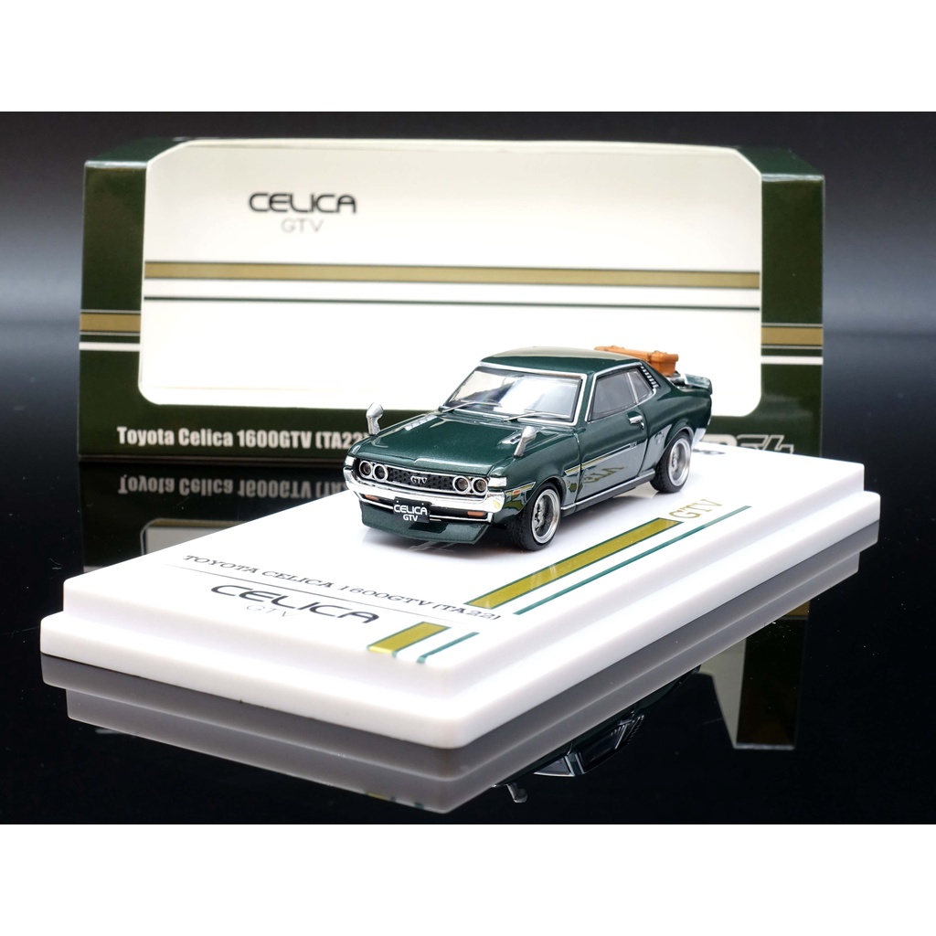 INNO64 1/64 Toyota Celica (TA22) 1600GT green MASH