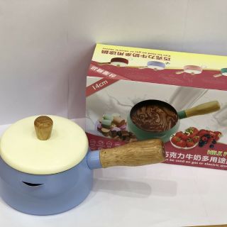 現貨(公司貨+發票)💖小太陽 日式多用途巧克力牛奶鍋 MILK POT 牛奶鍋 巧克力鍋 多用途鍋 泡麵鍋 單把鍋