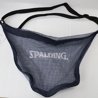 SPALDING 單顆裝 籃球袋 7號球可裝 網袋 收納袋 斯伯丁- SPB5321N62 SPB5321N69