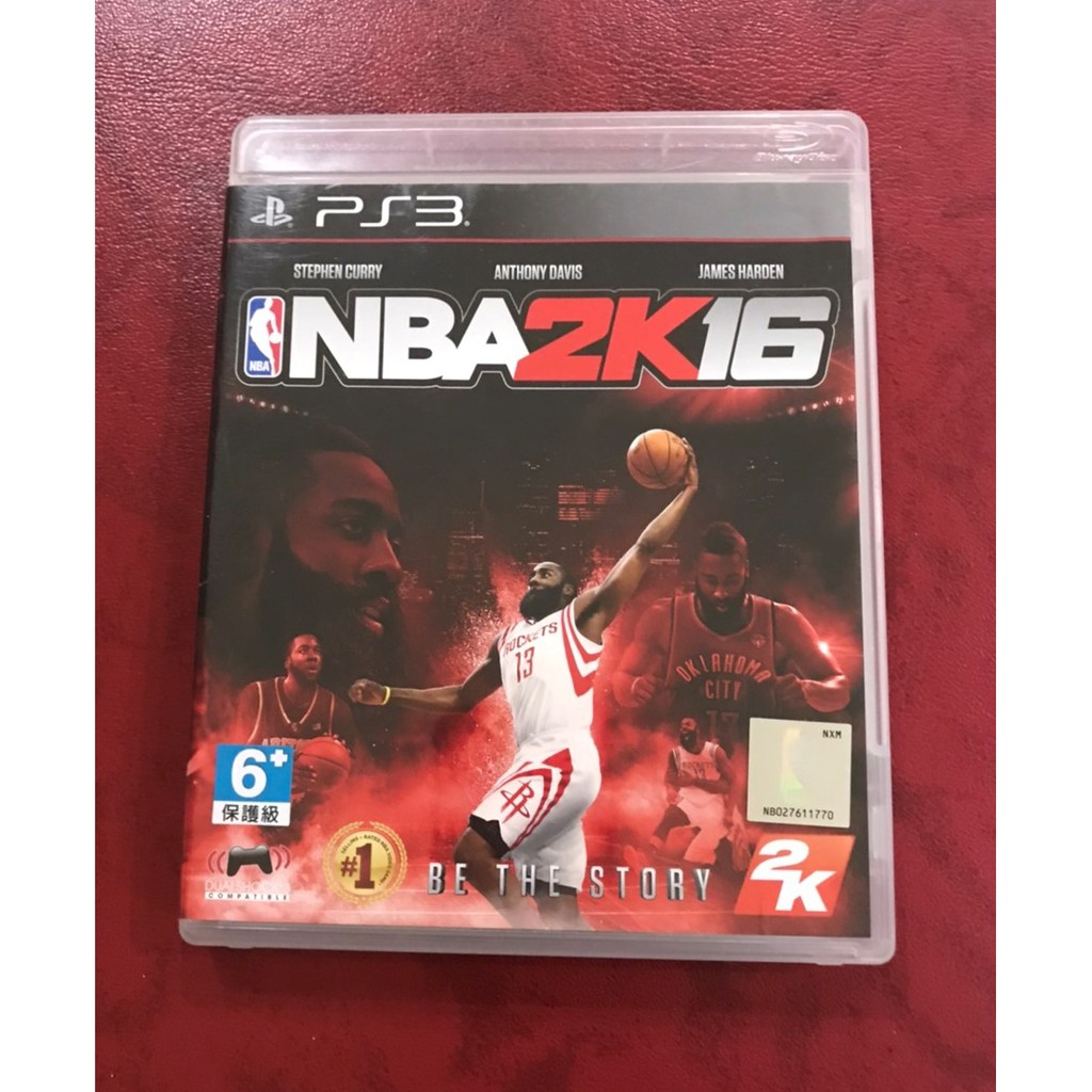 二手  PS3 遊戲片 NBA 2K16 美國職籃大賽 字幕中文