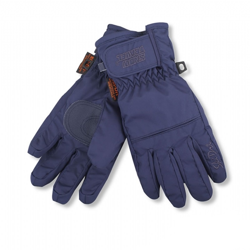 SNOWTRAVEL SKI-DRI防水透氣超薄型手套 (藍色)[STAR006-BLU]