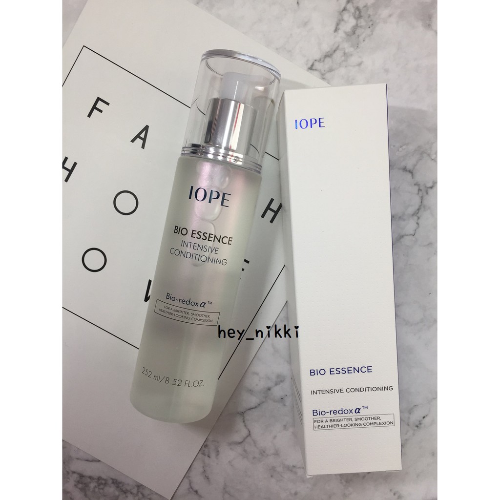 ♥ NIKKI ♥ 韓國連線 IOPE BIO ESSENCE 限量版 大瓶 青春活顏精萃252ML 贈化妝棉 現貨