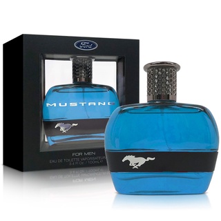 【FORD MUSTANG】福特野馬 美式傳奇藍鑽男性淡香水 100ML & 禮盒｜GISH Beauty 男香