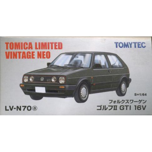 Tomytec 合金小汽車 福斯 TLV-N70a VW golf II 2 GTI Volkswagen 德國