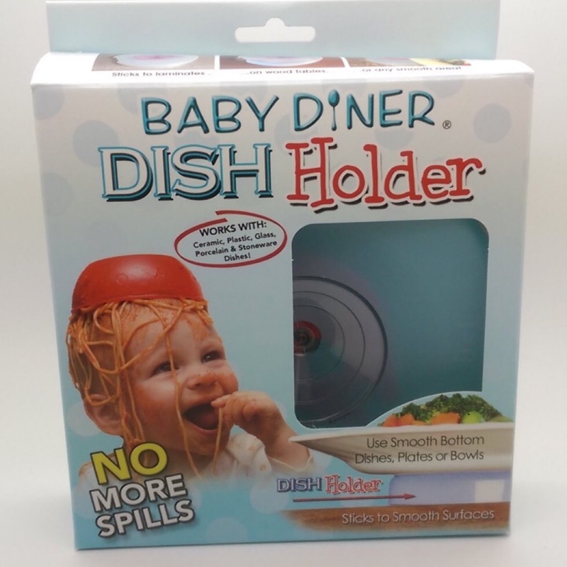 (二手）Baby diner Dish Holder嬰幼兒用餐輔助強力吸盤架