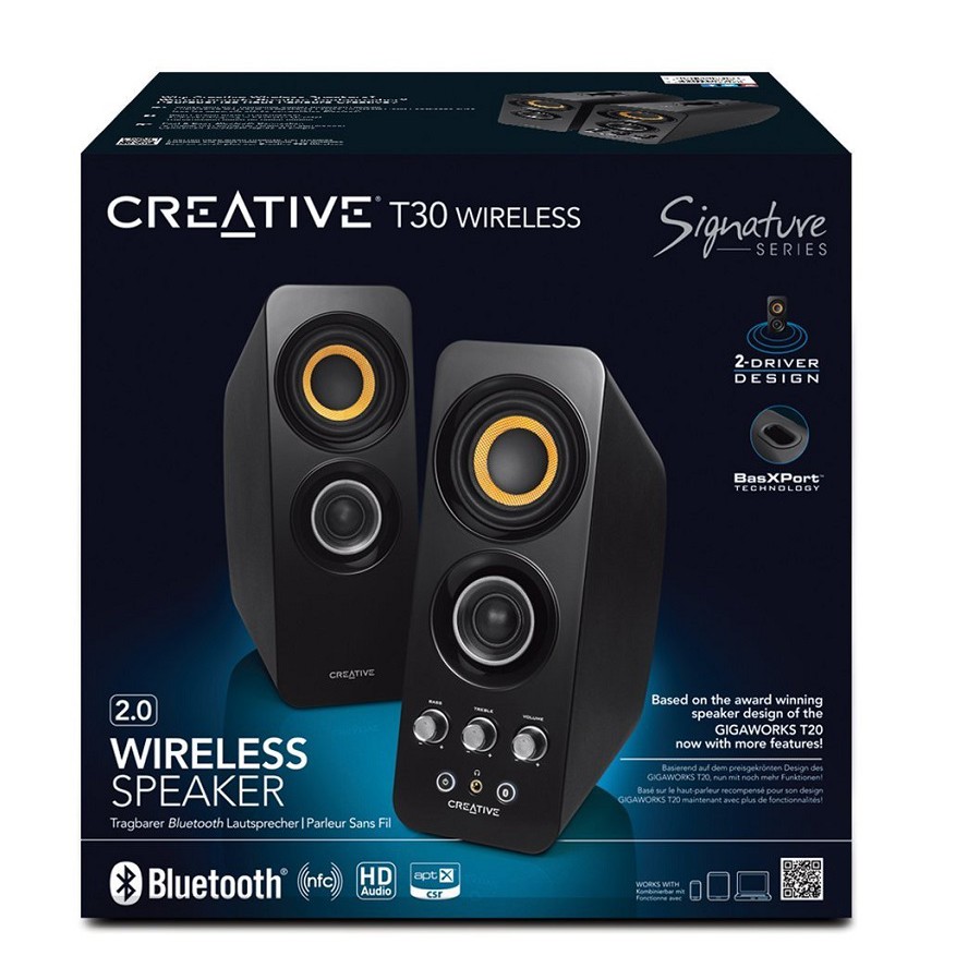 creative t30 wireless 2.0