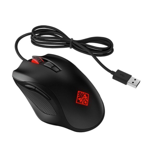 【HP】惠普正版 OMEN 暗影精靈遊戲有線電競滑鼠OMEN mouse 600電競滑鼠 (亮燈)