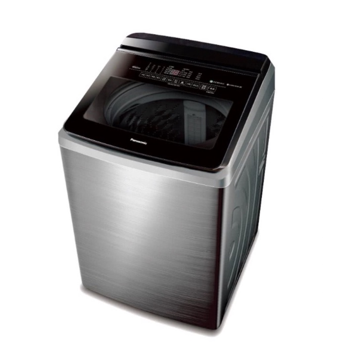 Panasonic國際牌 智慧雙科技溫水19公斤直立洗衣機 NA-V190KBS-S 含基本運送+安裝+回收舊機