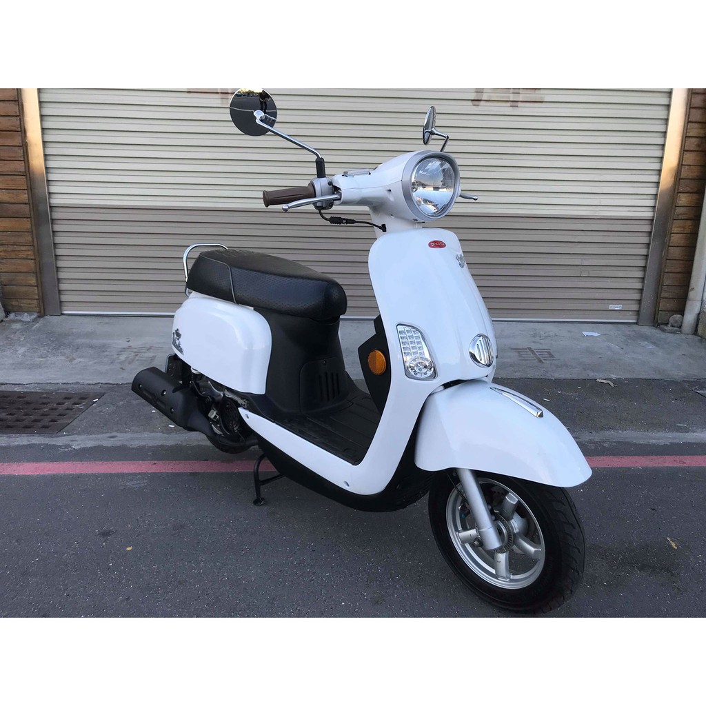 【幽浮二手機車】PGO Jbubu115 ABS 2018年領牌 珍珠白【999元學生專案開跑 】