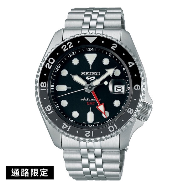 【SEIKO】5SPORTS GMT指針黑水鬼機械錶 SSK001K1 4R34-00A0D 台灣公司貨SK022