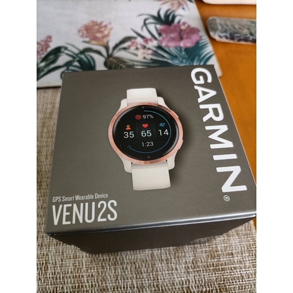 ［免運］全新Garmin VENU2S智慧手錶 （白玫瑰金）