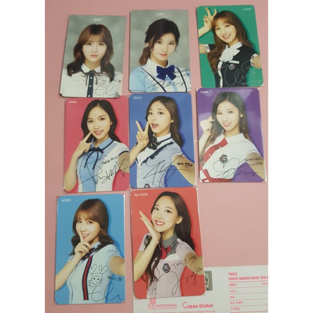 Twice Skoolooks 代言制服卡 蝦皮購物
