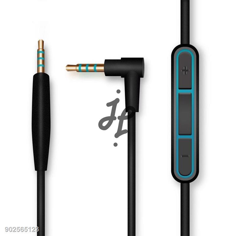 J&amp;J「實拍」適用Bose SoundTrue OE2 QC35 QC25博士耳機線 蘋果安卓線控帶麥音頻線 替換