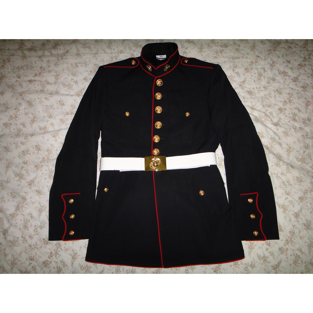 美國 美軍 公發 USMC 海軍陸戰隊 軍用 軍禮服 外套
