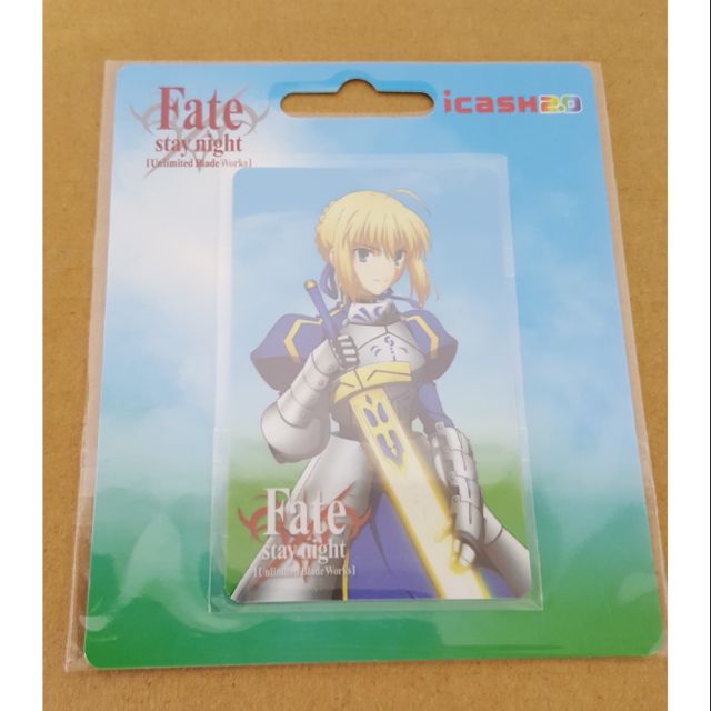 貨到付款 現貨 聖杯戰爭fate Stay Night 愛金卡fate Stay Saber Icash2 0 蝦皮購物