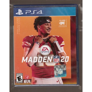 {瓜瓜皮}全新PS4 遊戲 英文版 勁爆美式足球20 MADDEN NFL20