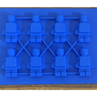 8孔 機器人 製冰盒 蛋糕模具 巧克力模具 矽膠模具 手工皂模具 果凍模具