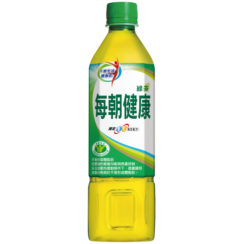 每朝健康綠茶650ml(24入）