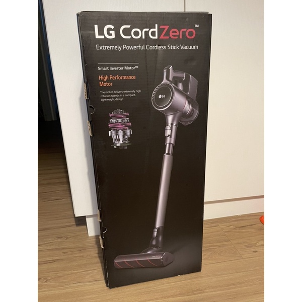 LG CordZero™ A9+ 快清式無線吸塵器 A9PDDFLOOR2   深灰色 全新 年前出清