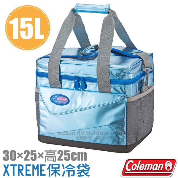 【美國 Coleman】XTREME 軟式保冷袋 15L 保冰袋 行動冰箱 保溫保鮮冰桶 飲料桶_CM-22212