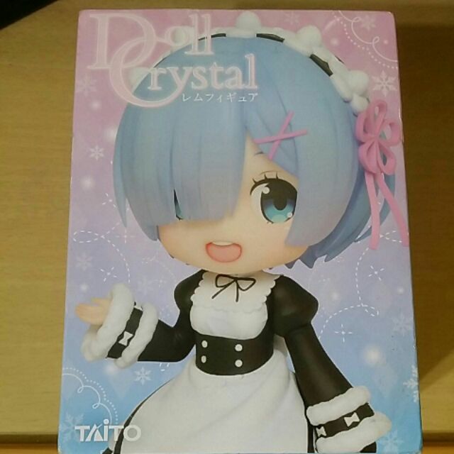TAITO 景品 Re:從零開始的異世界生活 雷姆 Doll Crystal