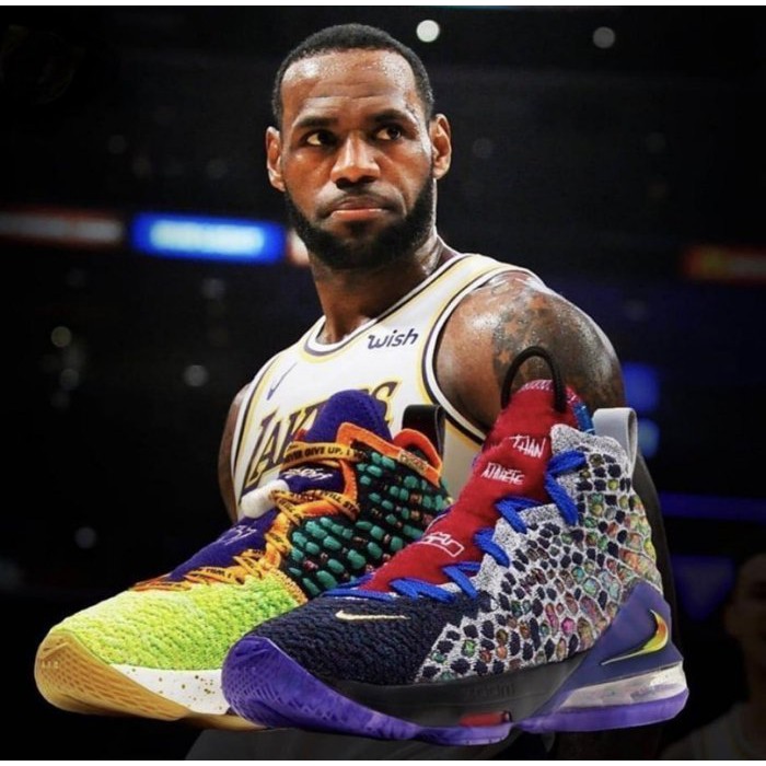 LeBron 17 What The EP CV8080-900 籃球鞋 LBJ17 JAMES 詹姆士 湖人