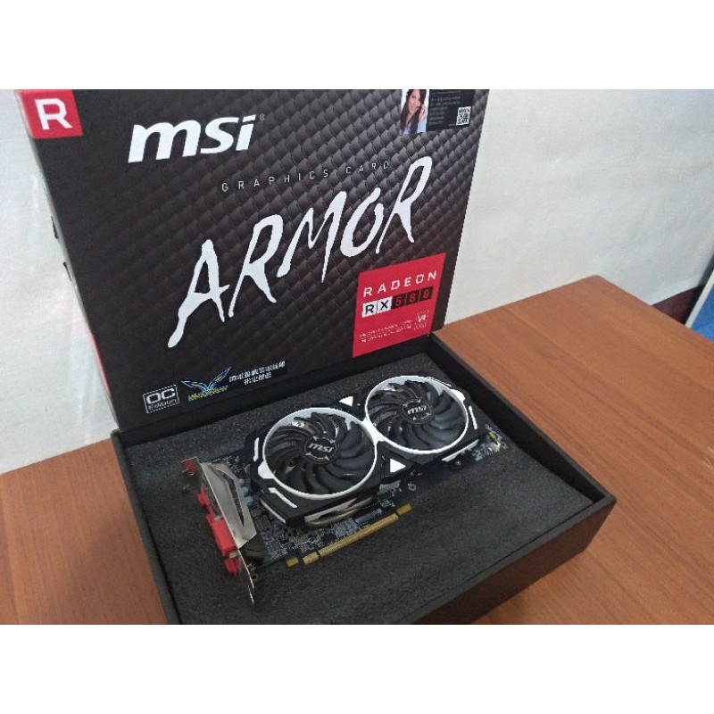 MSI 微星 Radeon Rx580 8G Armor OC