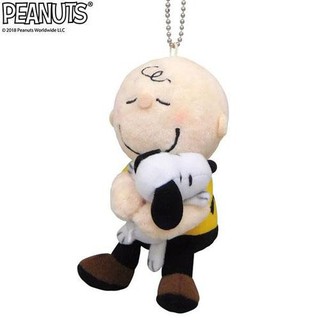 阿猴達可達 日本限定 PEANUTS Snoopy 史努比 史奴比 查理布朗擁抱史努比 玩偶 吊飾 日本限量全新價