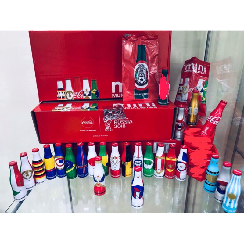 2018 世界杯 墨西哥世足可樂瓶 mini 組
