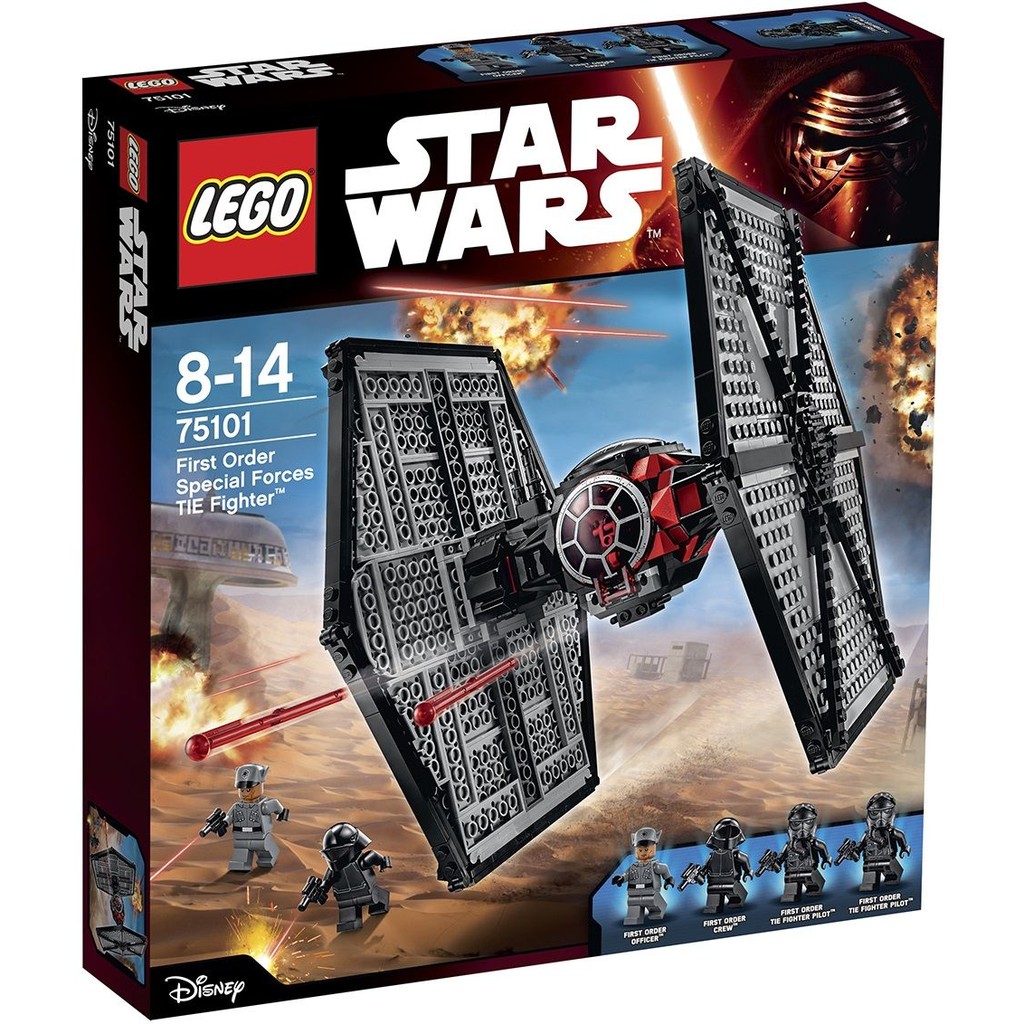 [全新盒裝未拆-天天出貨] Lego 75101 樂高 Star Wars 星際大戰 鈦戰機