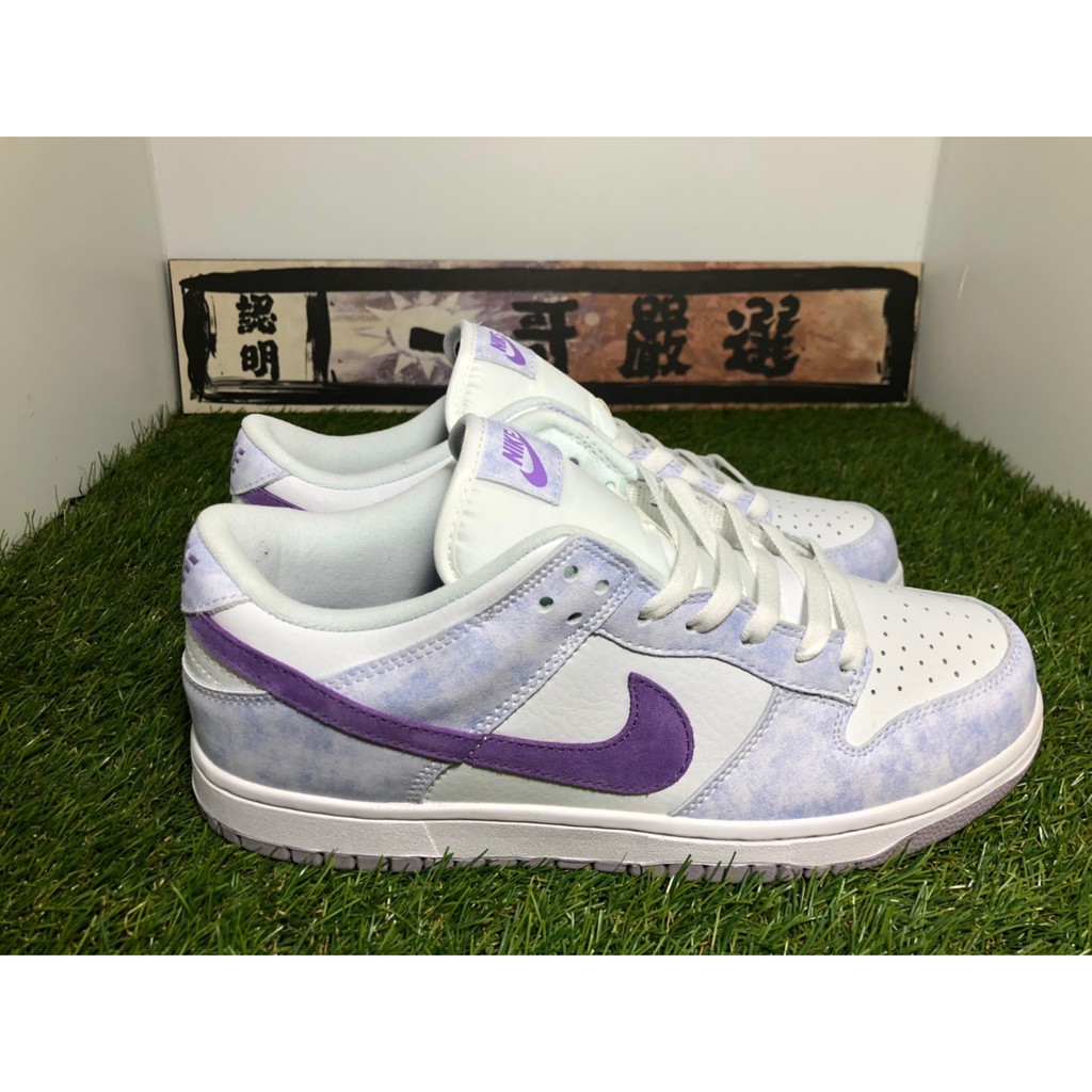 【一哥嚴選】Nike Dunk Low Purple Pulse 白紫 渲染 麂皮 休閒 男女鞋 DM9467-500