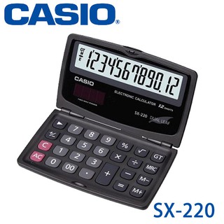 【3CTOWN】含稅開發票【公司貨附保卡】CASIO卡西歐 SX-220 國家考試 12位數 計算機
