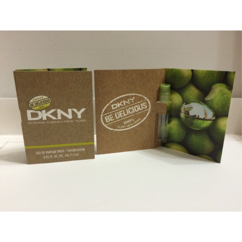 DKNY Be Delicious青蘋果女性淡香精1.5ML/針管香水